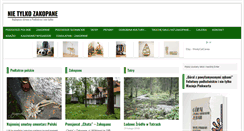 Desktop Screenshot of nietylkozakopane.info
